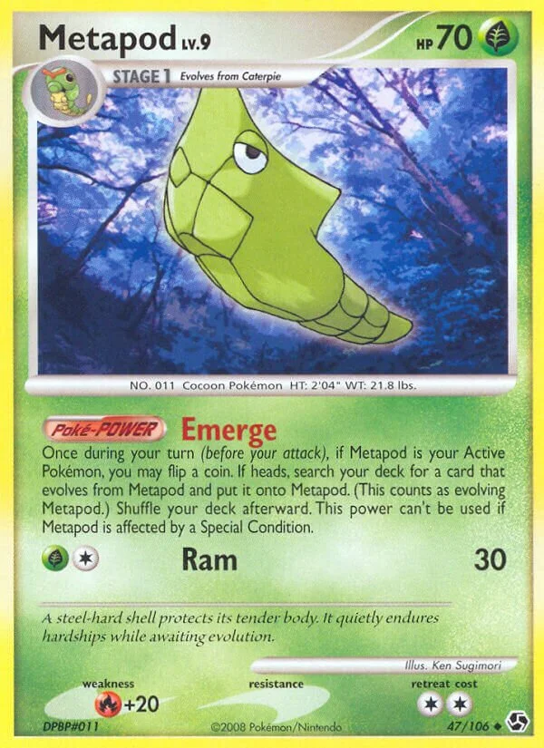 Metapod 「GE 47/106」「EN」