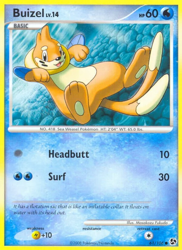 Buizel 「GE 61/106」「EN」