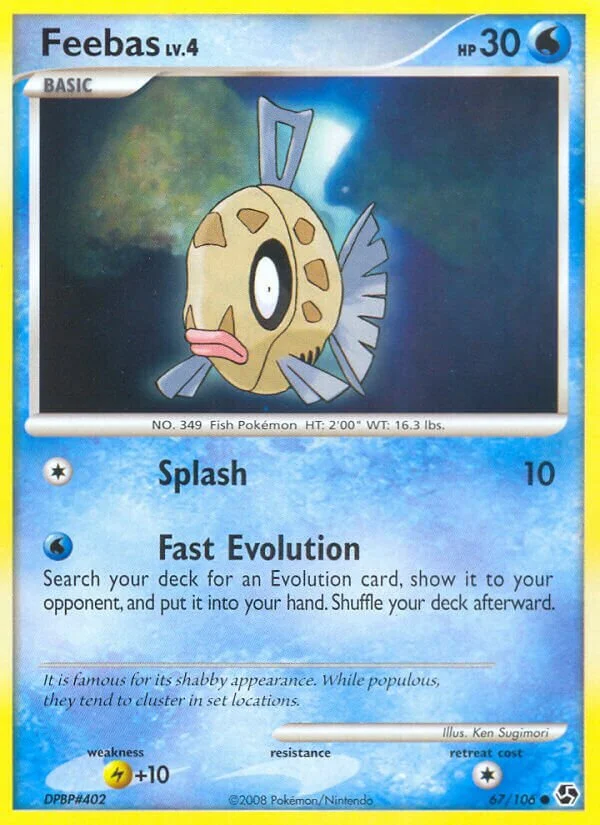 Feebas 「GE 67/106」「EN」