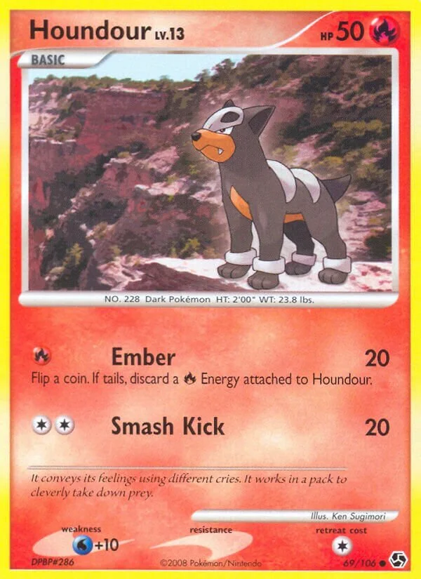 Houndour 「GE 69/106」「EN」
