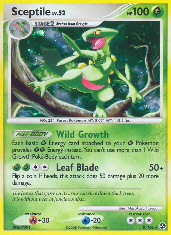 Sceptile 「GE 8/106」「EN」