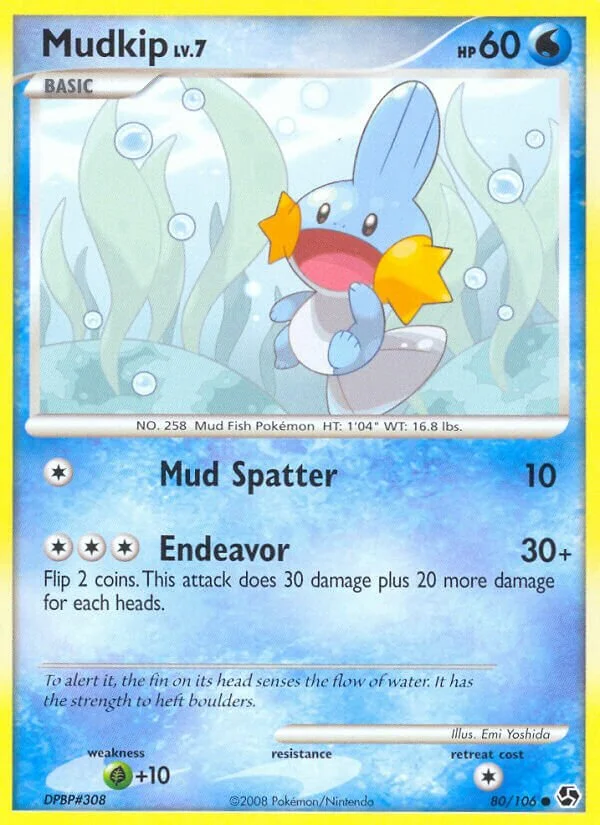 Mudkip 「GE 80/106」「EN」
