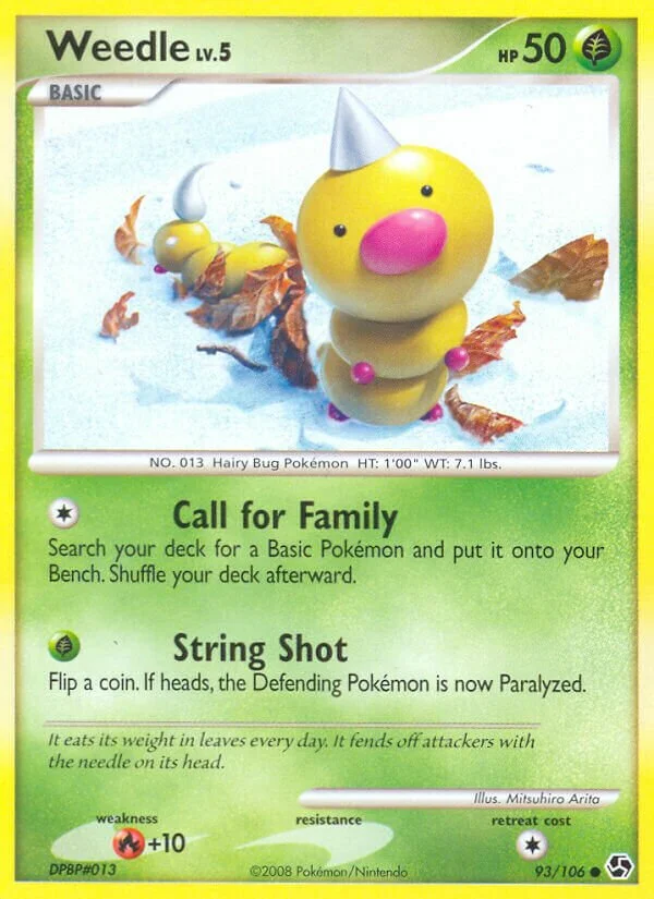 Weedle 「GE 93/106」「EN」