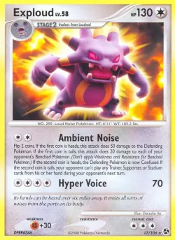 Exploud #17/106 · Pokémon