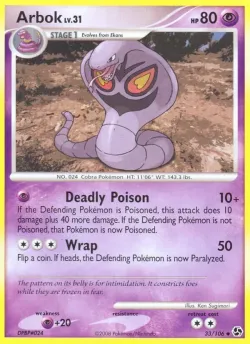 Arbok #33/106 · Pokémon