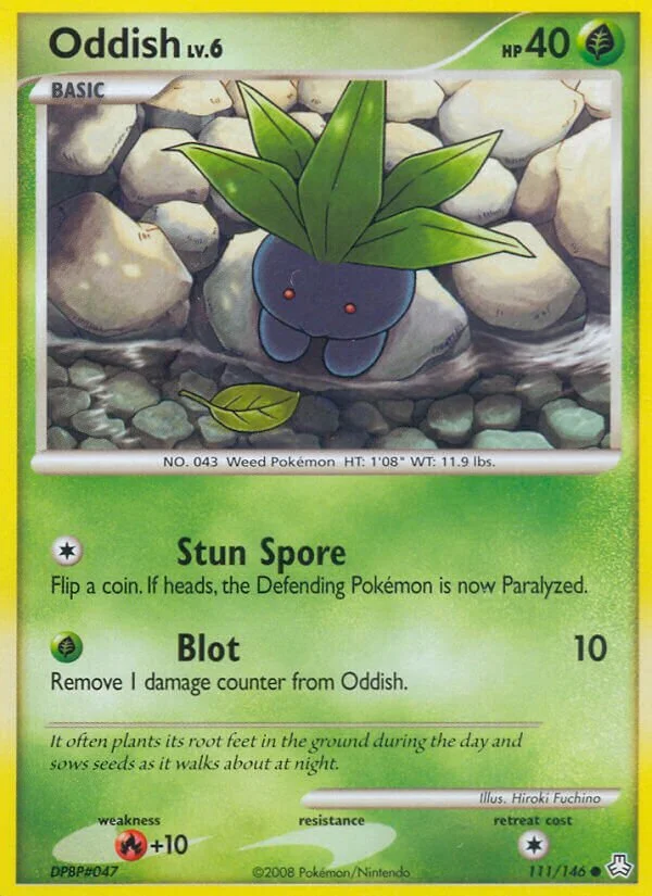 Oddish 「LA 111/146」「EN」