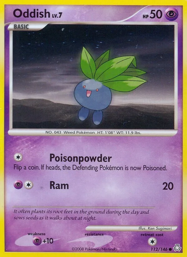 Oddish 「LA 112/146」「EN」