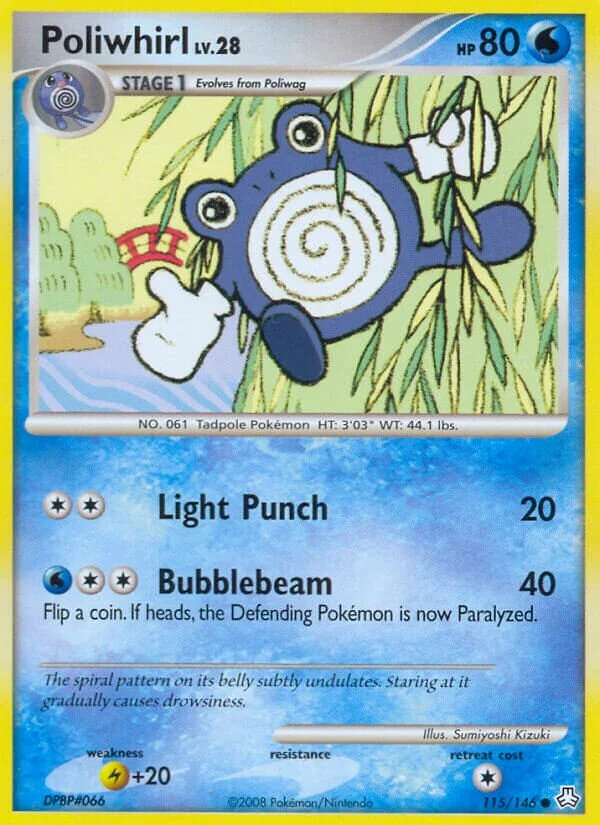 Poliwhirl 「LA 115/146」「EN」