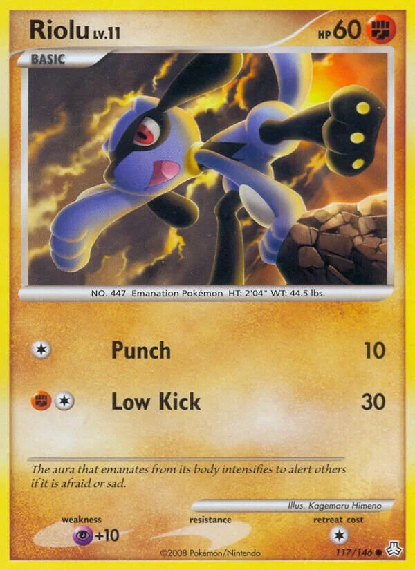 Riolu 「LA 117/146」「EN」
