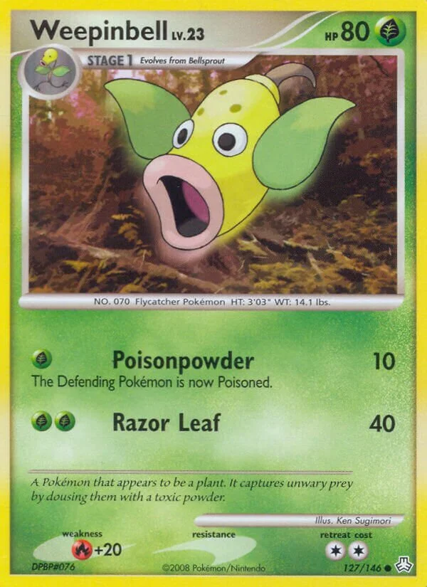 Weepinbell 「LA 127/146」「EN」