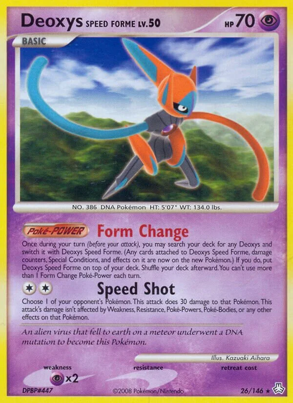 Deoxys Speed Forme 「LA 26/146」「EN」