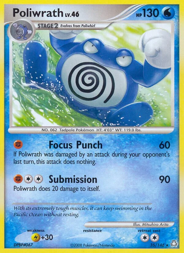 Poliwrath 「LA 35/146」「EN」