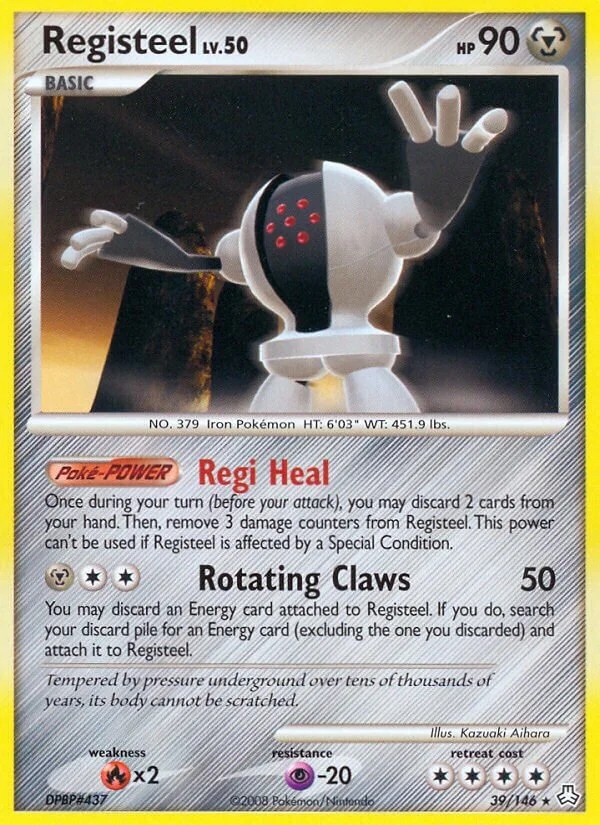 Registeel 「LA 39/146」「EN」