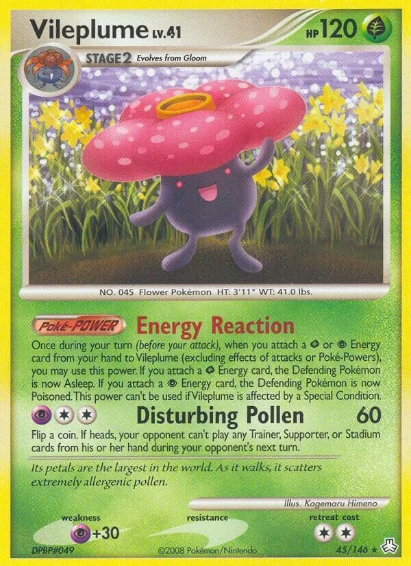 Vileplume 「LA 45/146」「EN」