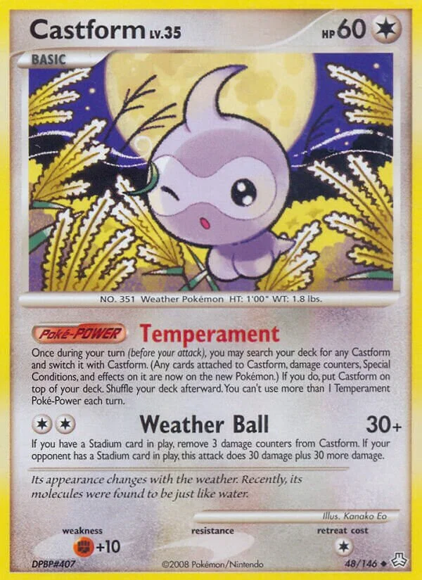 Castform 「LA 48/146」「EN」
