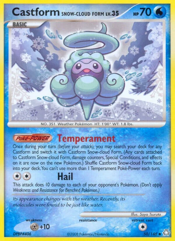 Castform Snow-Cloud Form 「LA 50/146」「EN」