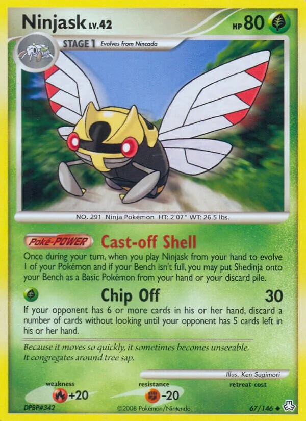 Ninjask 「LA 67/146」「EN」