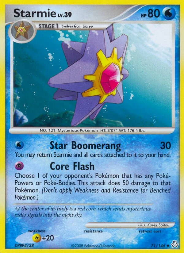 Starmie 「LA 71/146」「EN」