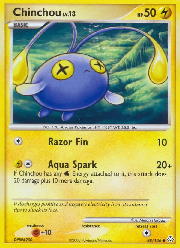 Chinchou 「LA 88/146」「EN」