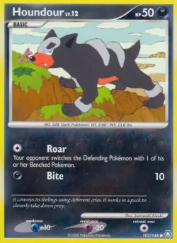 Houndour 「LA 103/146」「EN」
