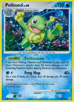 Politoed #12/146 · Pokémon