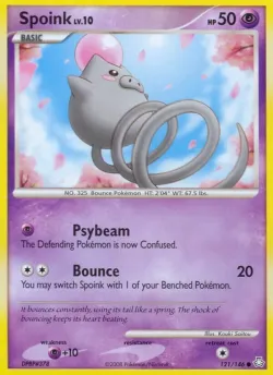 Spoink 「LA 121/146」「EN」