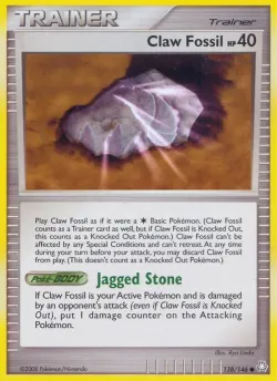 Claw Fossil 「LA 138/146」「EN」
