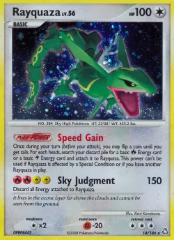 Rayquaza #14/146 · Pokémon