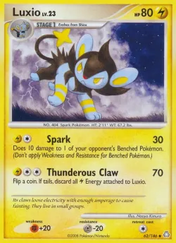 Luxio #62/146 · Pokémon