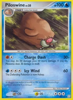Piloswine #69/146 · Pokémon