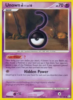 Unown ? #82/146 · Pokémon