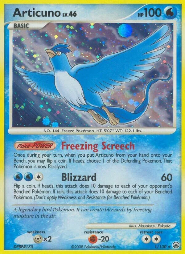Articuno 「MD 1/100」「EN」