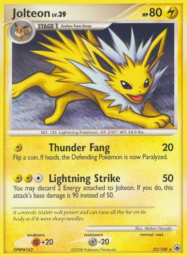 Jolteon 「MD 23/100」「EN」