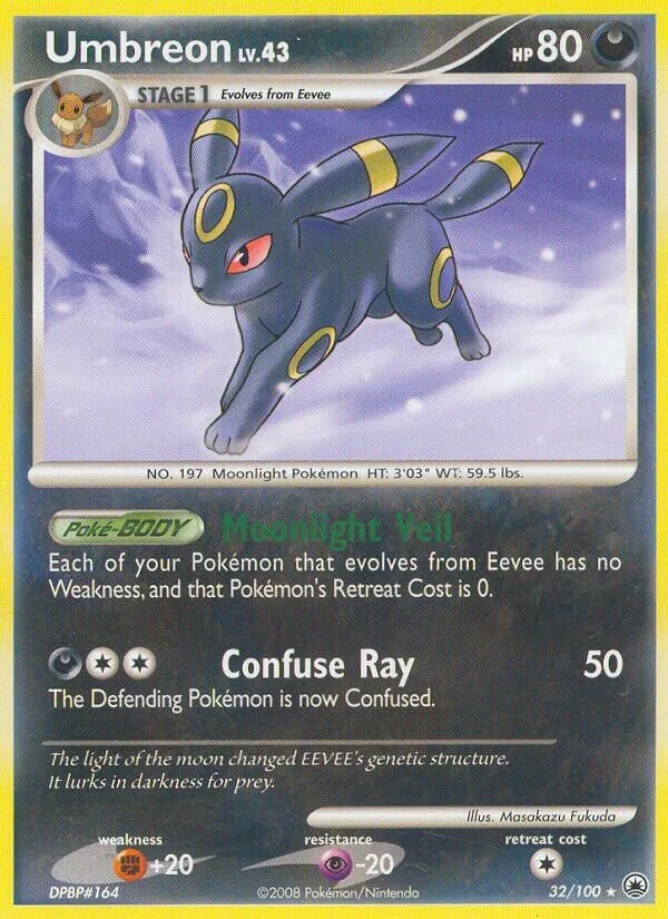 Umbreon 「MD 32/100」「EN」