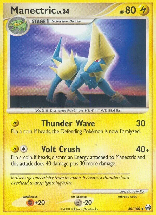 Manectric 「MD 40/100」「EN」