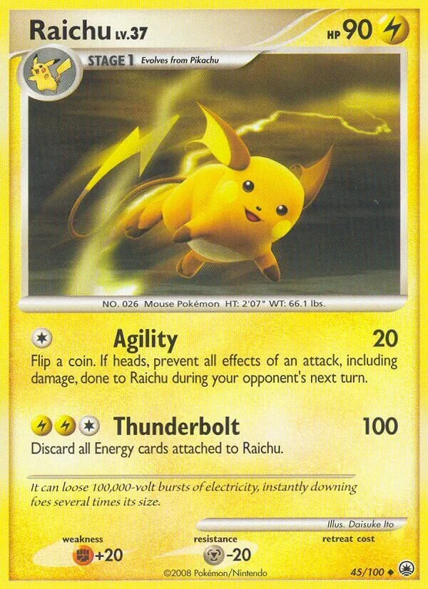 Raichu 「MD 45/100」「EN」