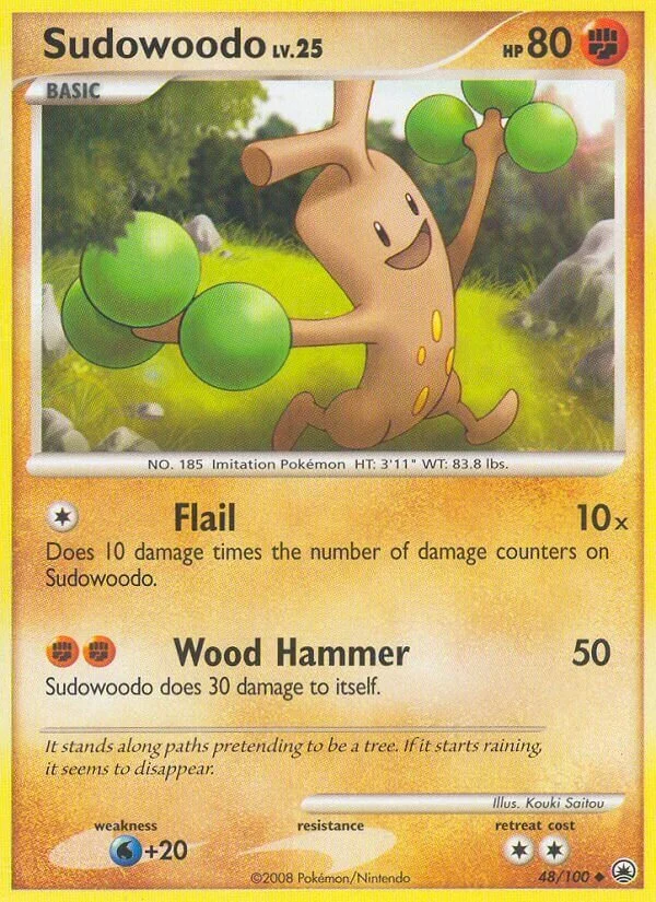 Sudowoodo 「MD 48/100」「EN」