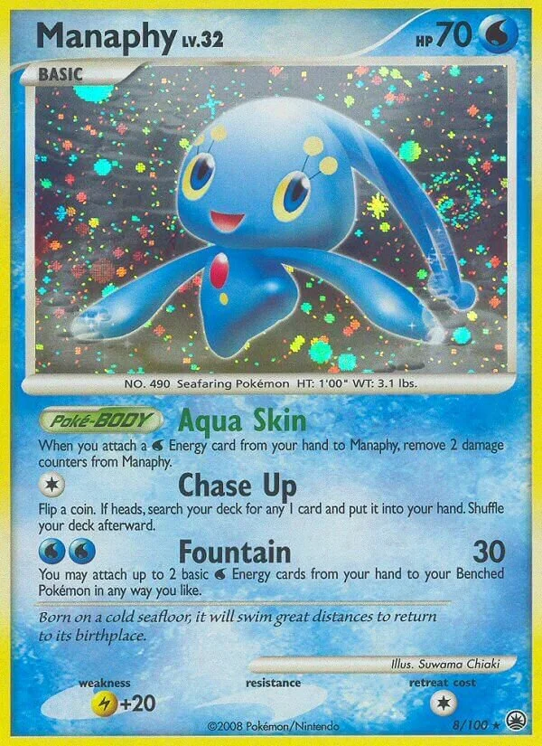 Manaphy 「MD 8/100」「EN」