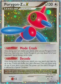 Porygon-Z LV.X 「MD 100/100」「EN」