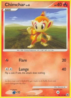 Chimchar 「MD 56/100」「EN」