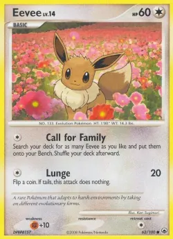 Eevee 「MD 62/100」「EN」