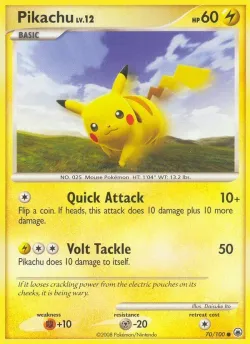 Pikachu 「MD 70/100」「EN」