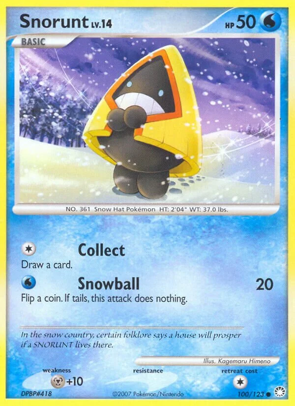 Snorunt 「MT 100/123」「EN」