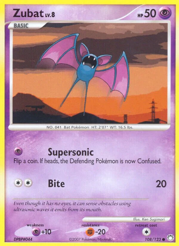 Zubat 「MT 108/123」「EN」