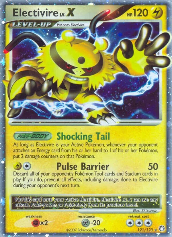 Electivire LV.X 「MT 121/123」「EN」