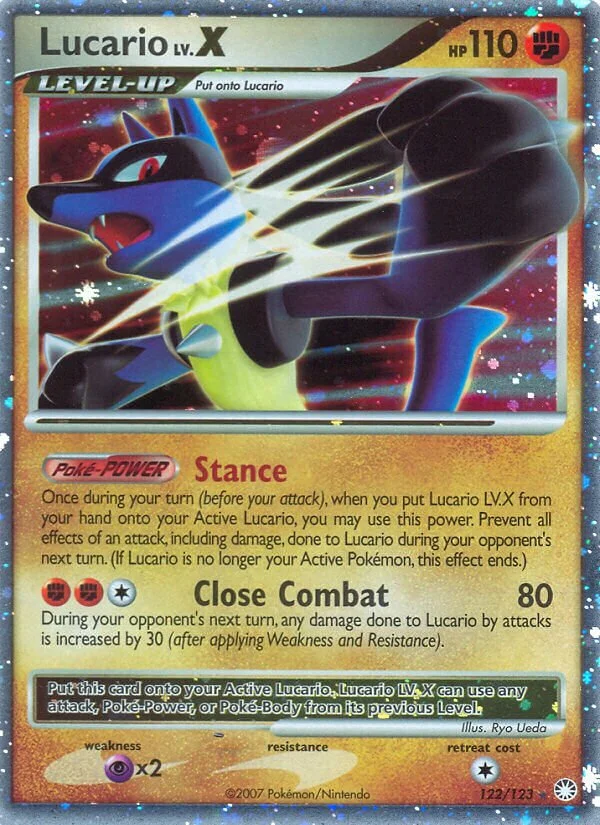 Lucario LV.X 「MT 122/123」「EN」