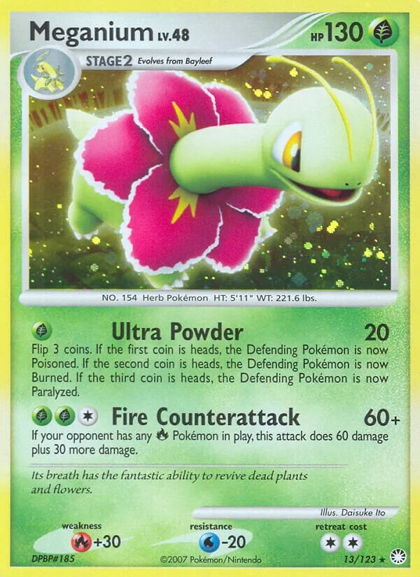 Meganium 「MT 13/123」「EN」