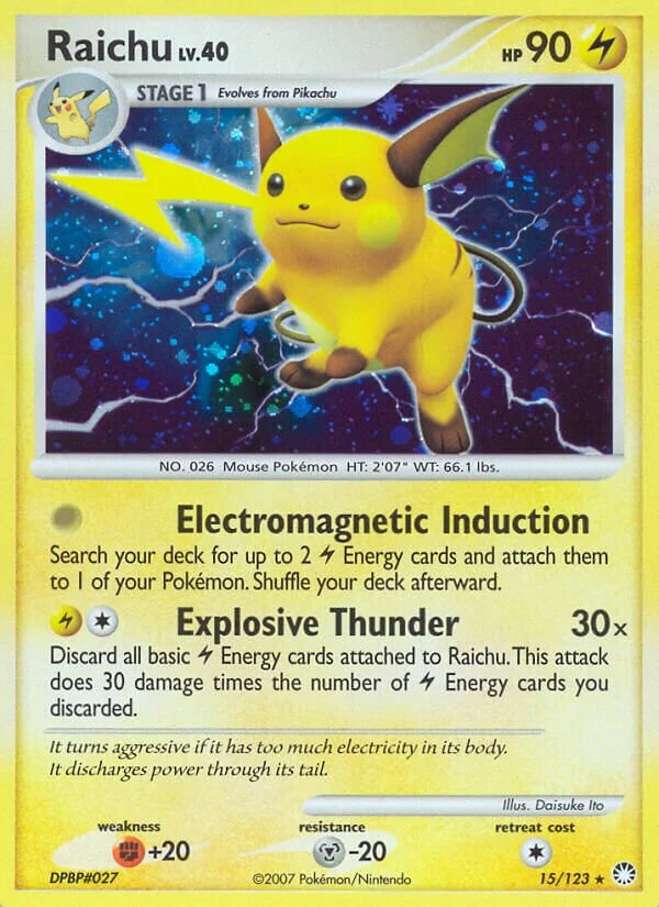 Raichu 「MT 15/123」「EN」