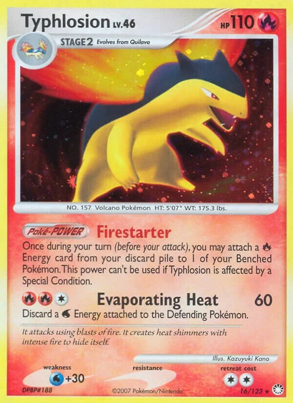 Typhlosion 「MT 16/123」「EN」