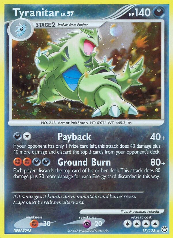 Tyranitar 「MT 17/123」「EN」